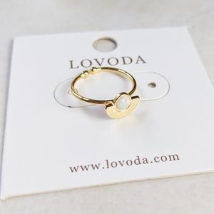🦋LAST🦋 NWT Lovoda Wide Eye Opal Ring
